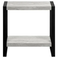 Table d'appoint - 2 niveaux, 1 tablette, rectangulaire - 24