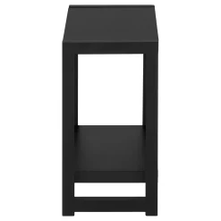 Table d'appoint - 2 niveaux, 1 tablette, panneaux épais, rectangulaire - 2 - Monarch