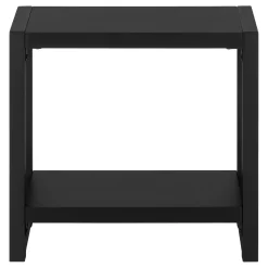 Table d'appoint - 2 niveaux, 1 tablette, panneaux épais, rectangulaire - 2 - Monarch