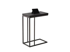 Table d'appoint - espresso, métal bronze - Monarch