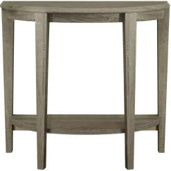 Table d'appoint - 36"L, console vieux bois taupe foncé - Monarch