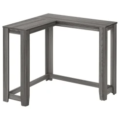 Table d'appoint - 48"L, console de coin gris - Monarch
