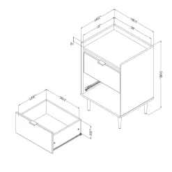 Table d'appoint - South Shore