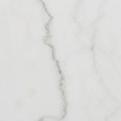 Table d’appoint avec plateau en marbre blanc