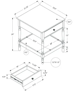 Table d'appoint 25