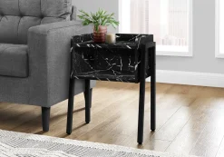Table d'appoint, table de nuit - dessus de style plateau, 1 compartiment de - Monarch