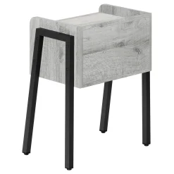 Table d'appoint, table de nuit - dessus de style plateau, 1 compartiment de - Monarch