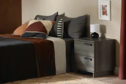 Table de chevet 2 tiroirs - South Shore