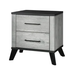 Table de chevet 2 tiroirs - Monarch