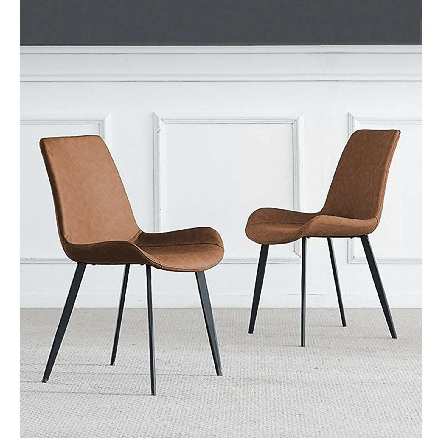 Table en pierre sintérisée avec 6 chaises
