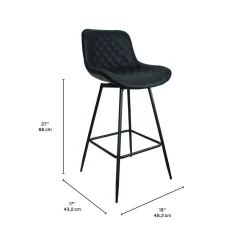 Tabourets pivotants (bte de 2 )