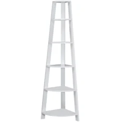 Étagère - 72"H, blanc en coin - Monarch