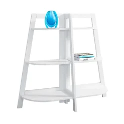 Étagère - 48"H, étagère d'appoint blanc - Monarch