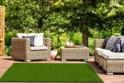 Tapis extérieur de faux gazon vert - 2 x 6