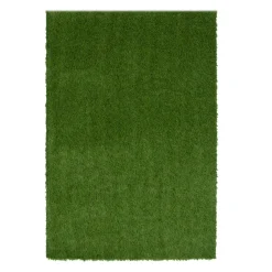 Tapis extérieur de faux gazon vert - 4 x 6