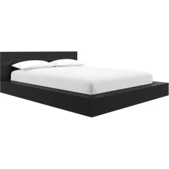 Très grand lit plateforme avec tête de lit - Nexera