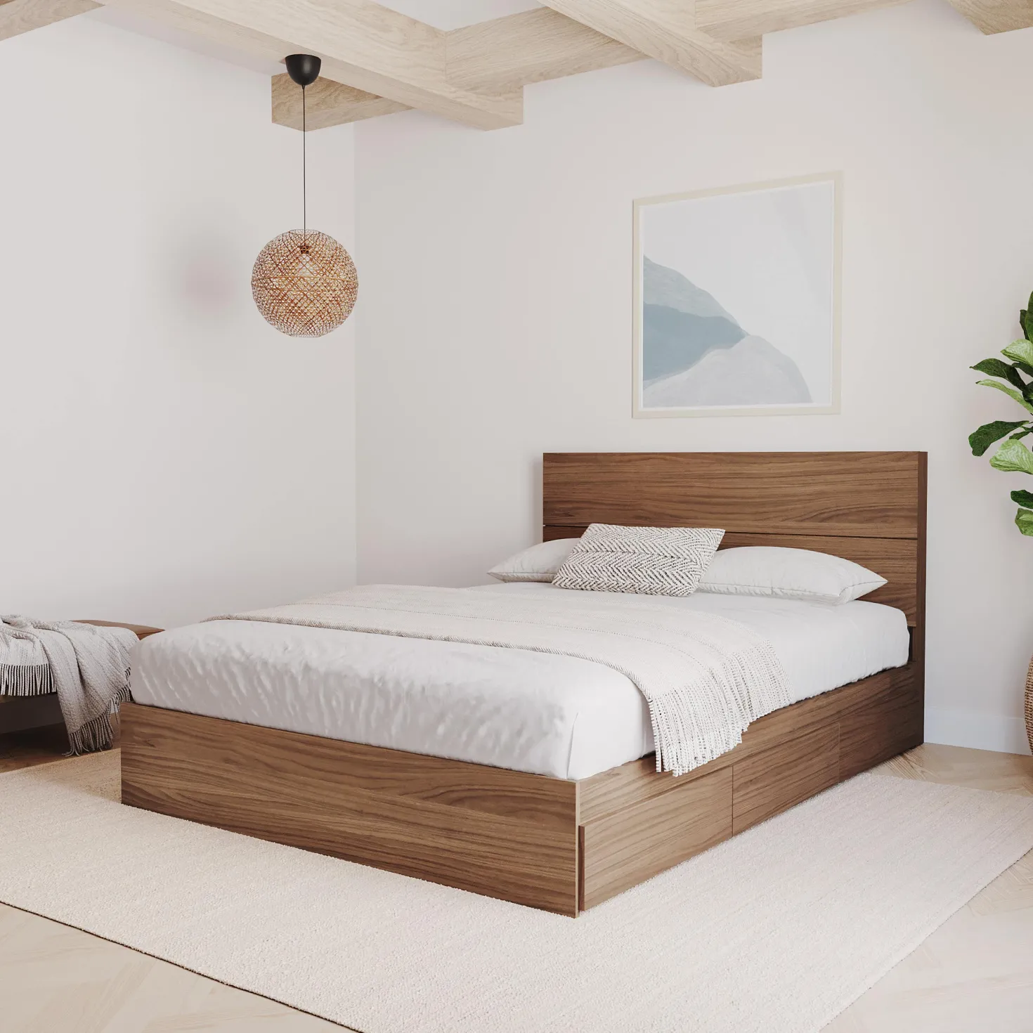 Tête de lit double 54po - Nexera