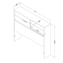 Tête de lit simple 39'' - South Shore