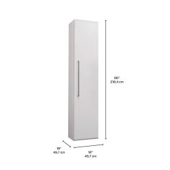 Unité de rangement - blanc